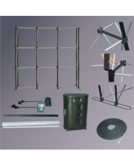 Expo Deluxe Show Kit with Pop Up Wall