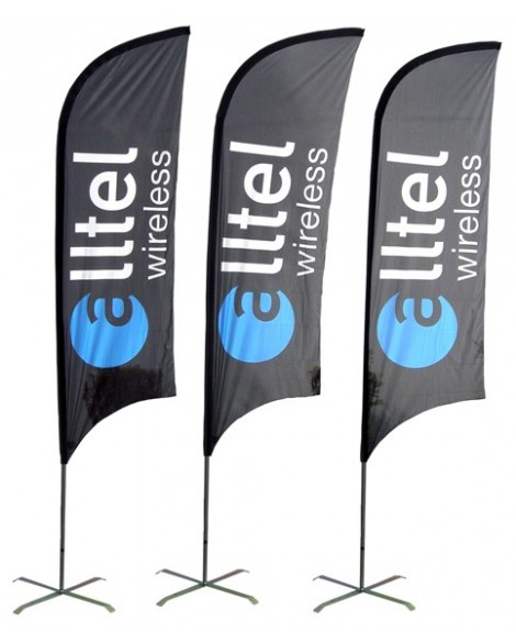 Bow Banners Single Sided 3.5m